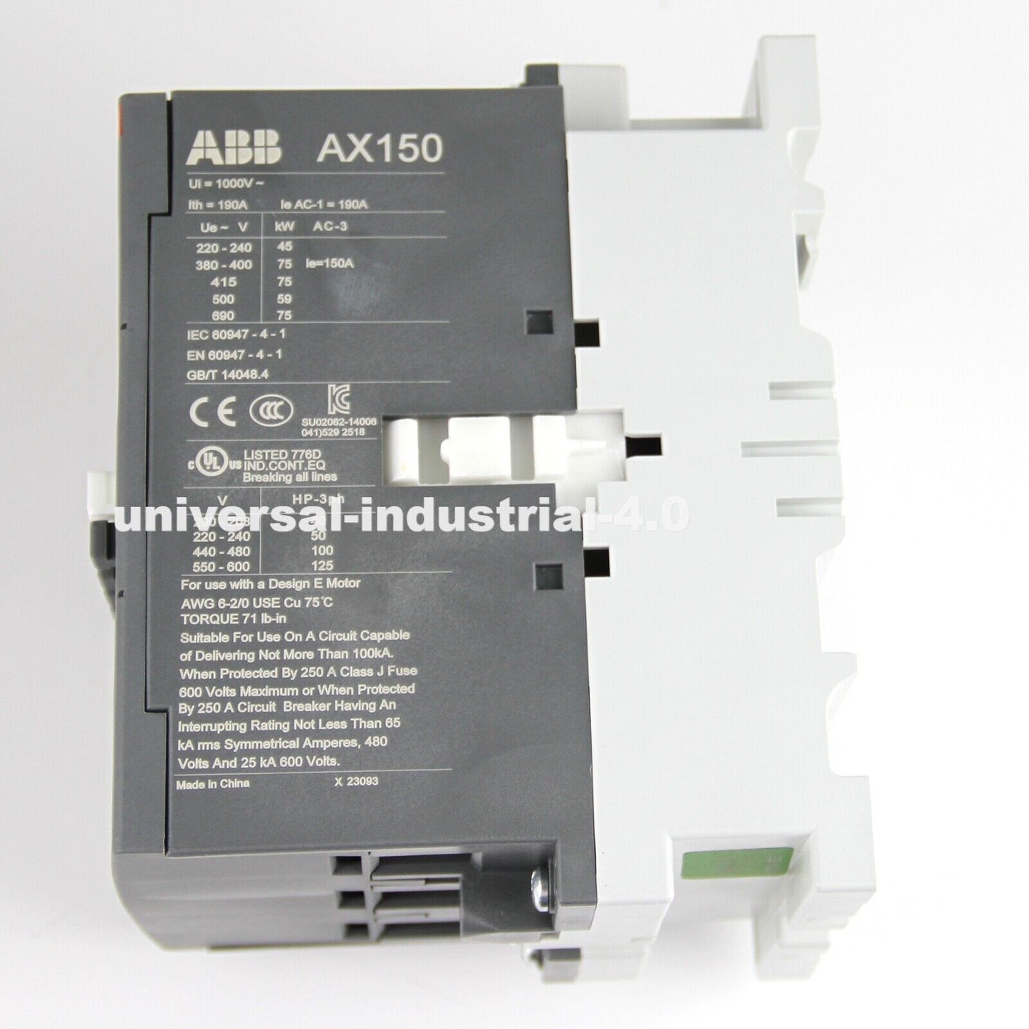 ABB ABB AX150-30-11-80 Switchgear - ABB