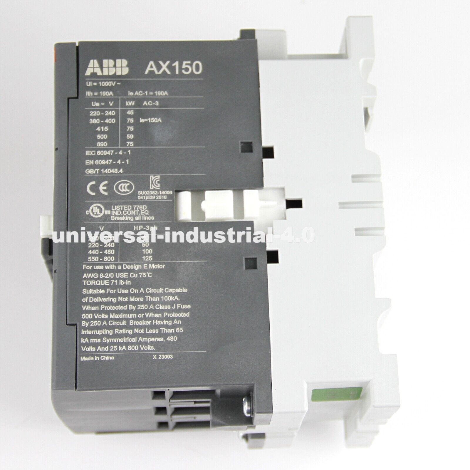 ABB ABB AX150-30-11-80 Switchgear - ABB