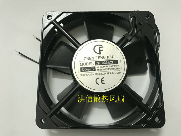 CHEN FENG FAN CF1225A2HS 220-240VAC 0.08 0.07A AC fan