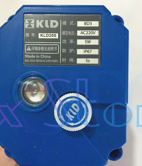 1PC KLD20S BD3 AC220V 5W IP67 5S Ball Valve