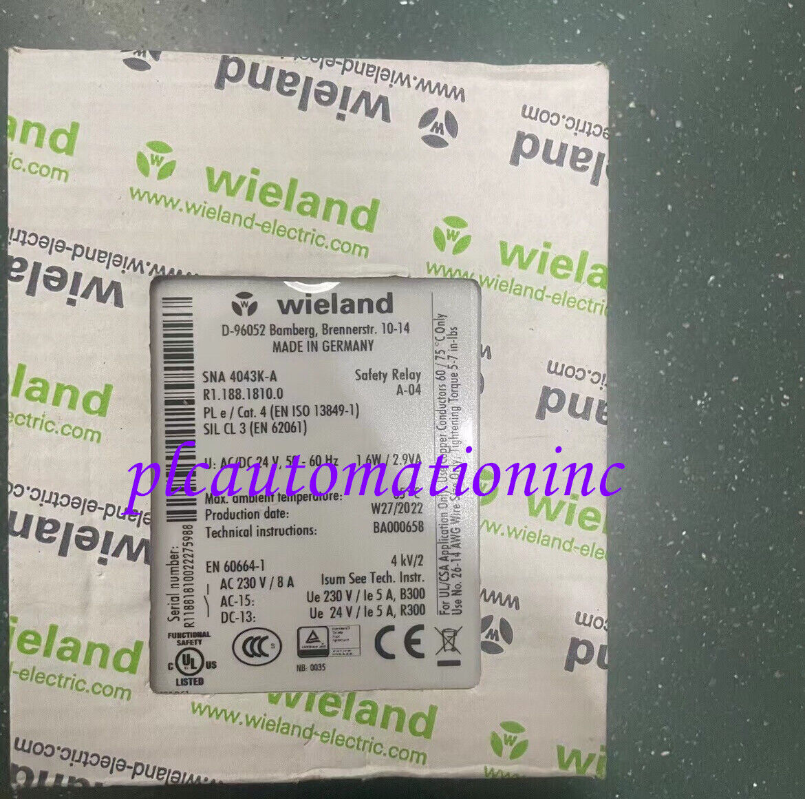 New SNA4043K-A Safety Relay: [Model] Component for industrial safety systems - KOEED