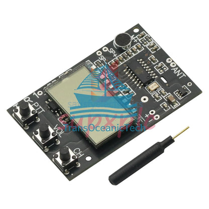 For 27-480MHz FM Walkie Talkie Transceiver All-in-One FM Transmitter Receiver