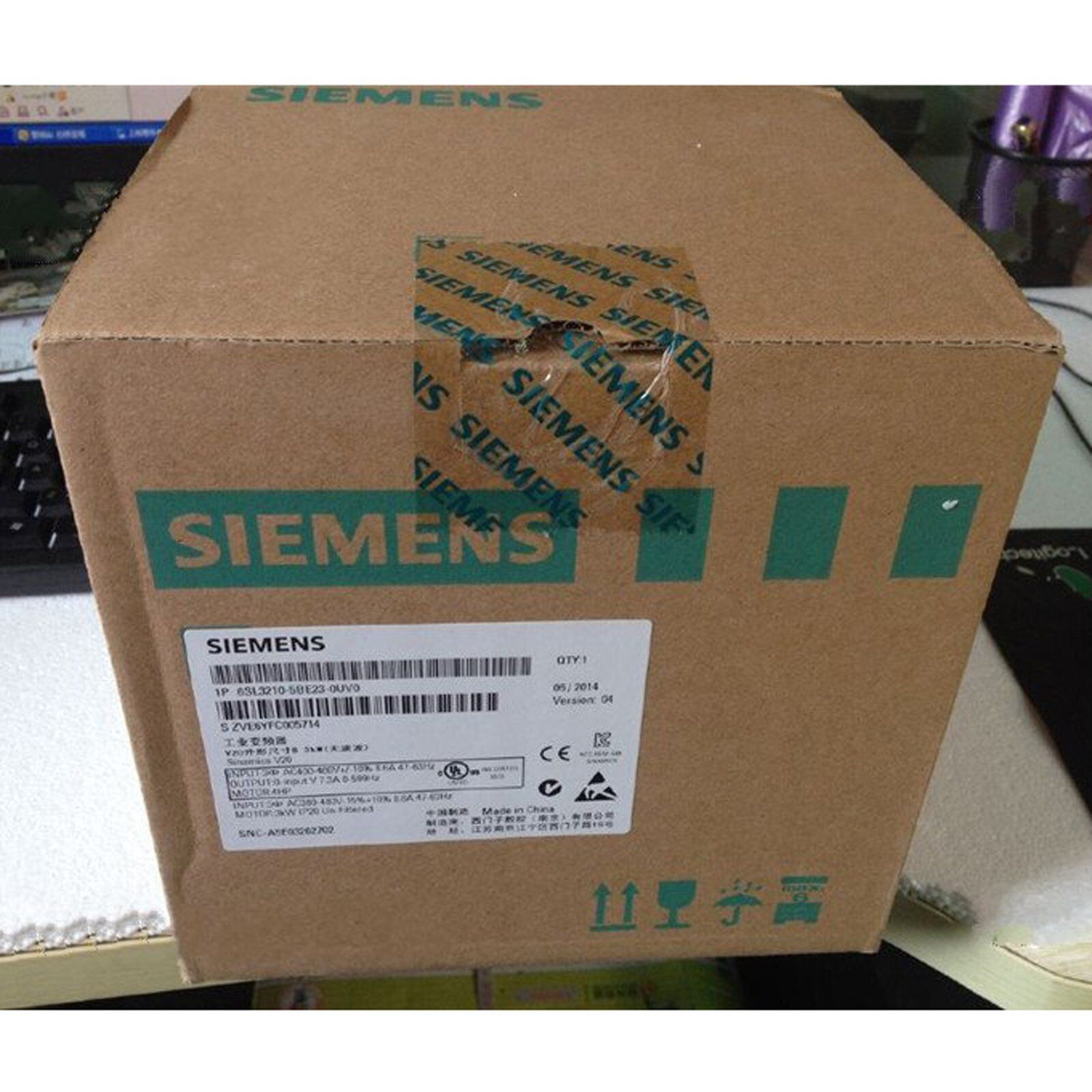 new  SIEMENS 6SL3210-5BE23-0UV0 Inverter 6SL32105BE230UV0 Fast Delivery