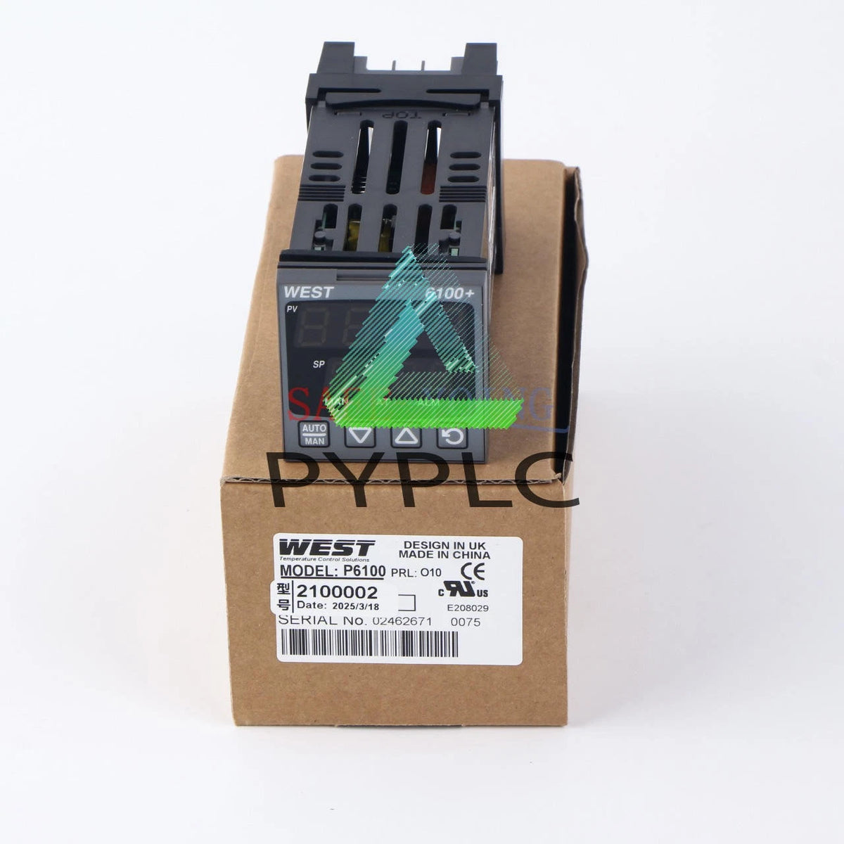1PCS WEST P6100 2100002 Temperature Controller P6100-2100002 Fast delivery