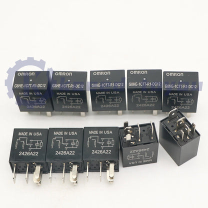 10PCS OMRON G8HE-1C7T-R1-DC12 12VDC Relay 40A 12V 5Pin US