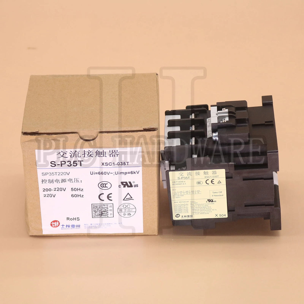 S-P35T AC220V contactor In Box For Shihlin Free Shipping