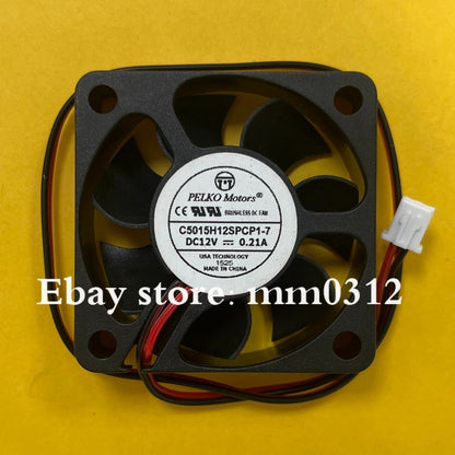 PELKO MOTORS C5015H12SPCP1-7 5015 5CM  12V 0.21A cooling fan
