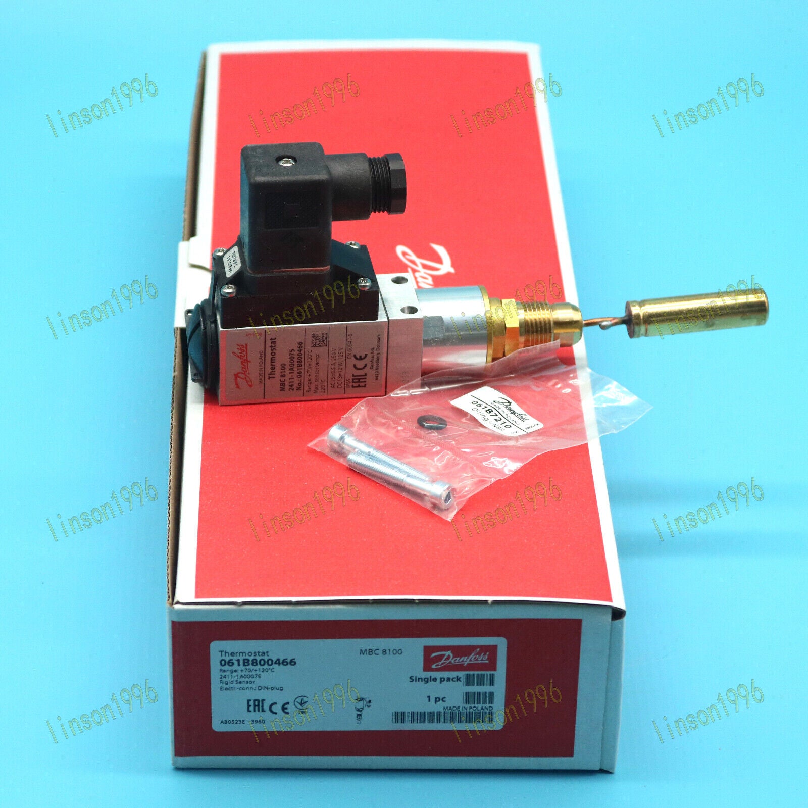 Danfoss MBC8100 061B800466 Temperature Switch - DANFOSS