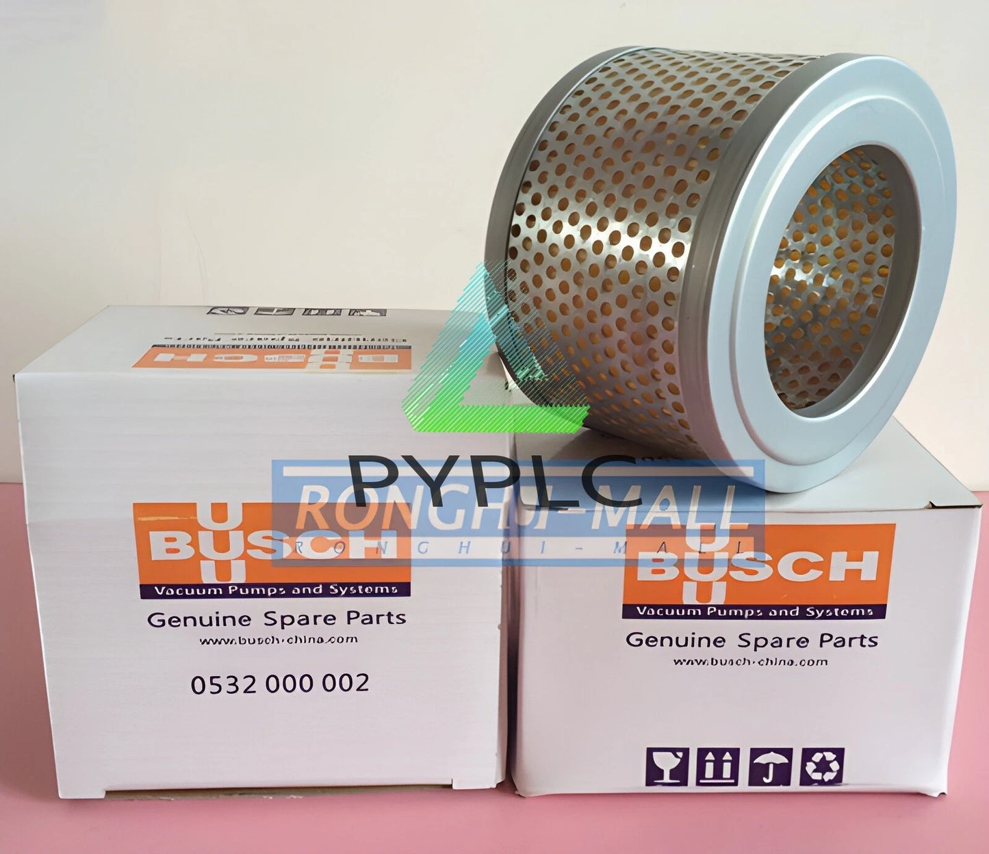 2 PCS BUSCH 0532000002 Vacuum Pump Air Filter