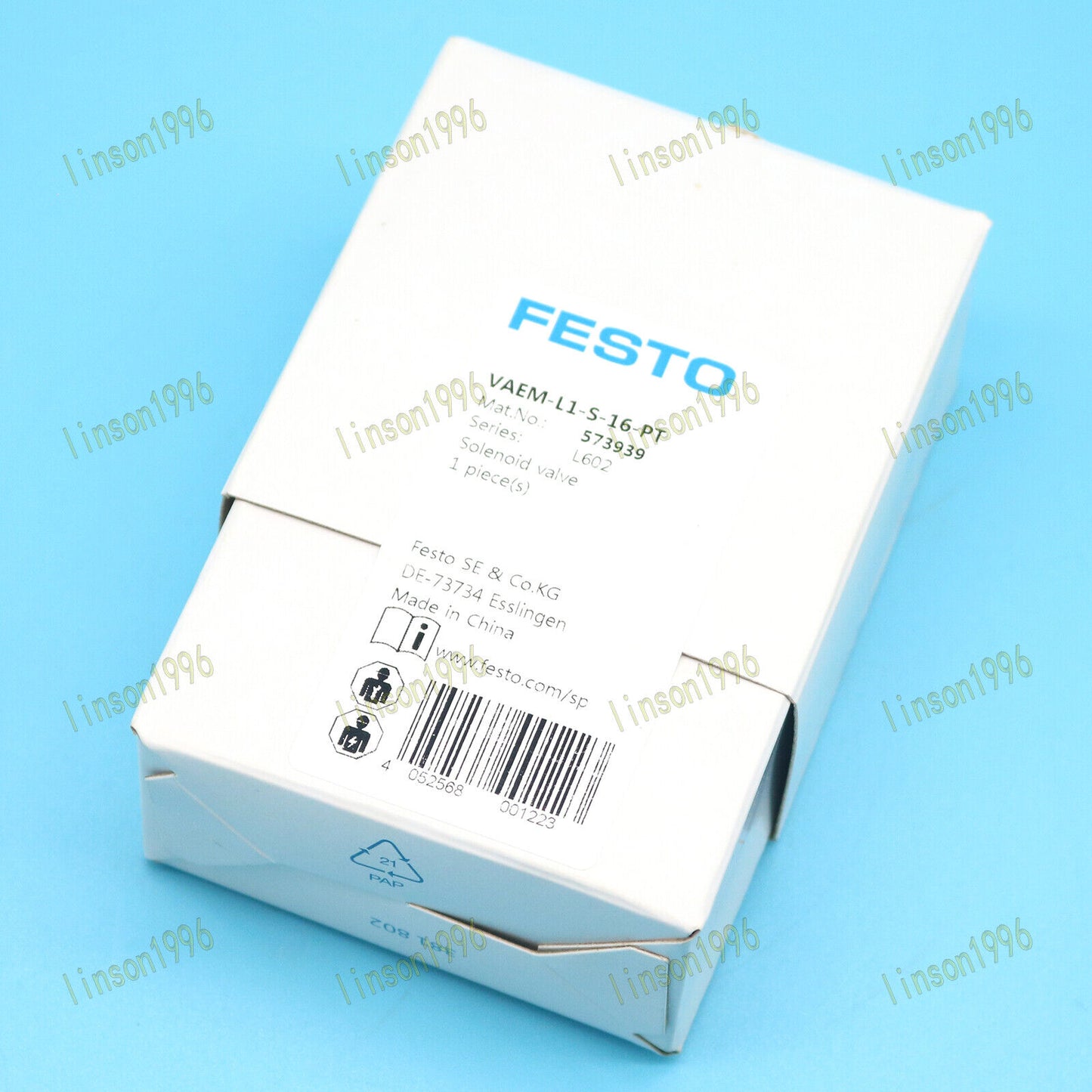 FESTO VAEM-L1-S-16-PT 573939 - 1-Year Warranty - FESTO