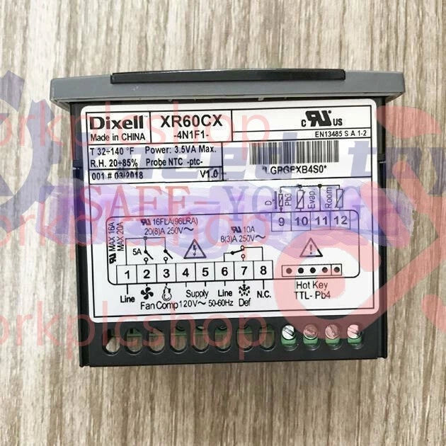ONE DIXELL XR60CX-4N1F1 Temperature Controller 110V