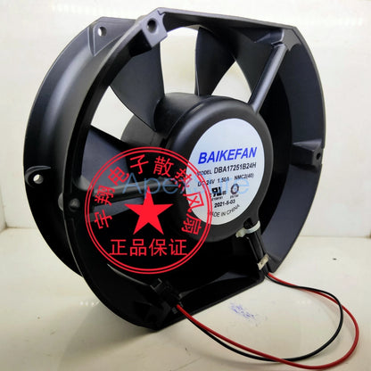 BAIKE DBA17,251B24H DC24V 1.5A 17,251 Aluminum Frame High Volume Cooling Fan