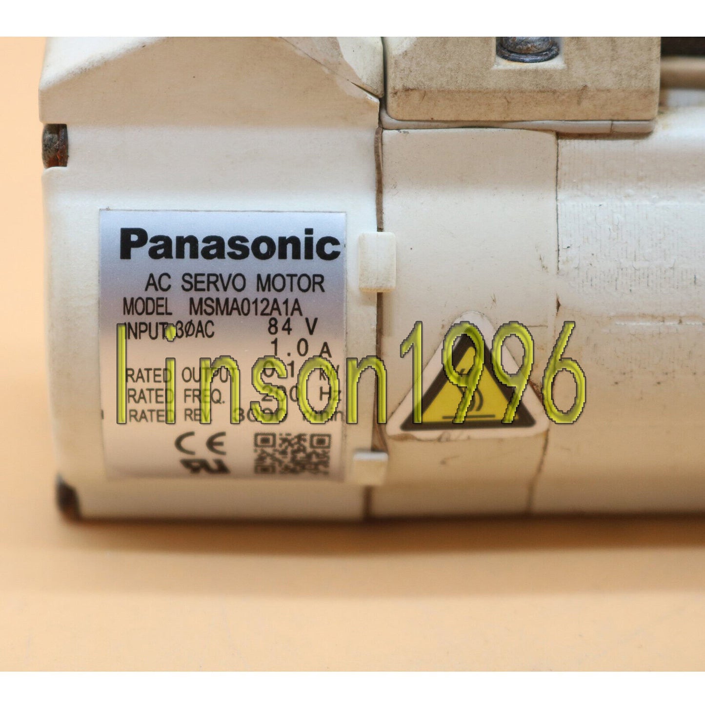Used Panasonic AC Servo Motor MSMA012A1A - PANASONIC