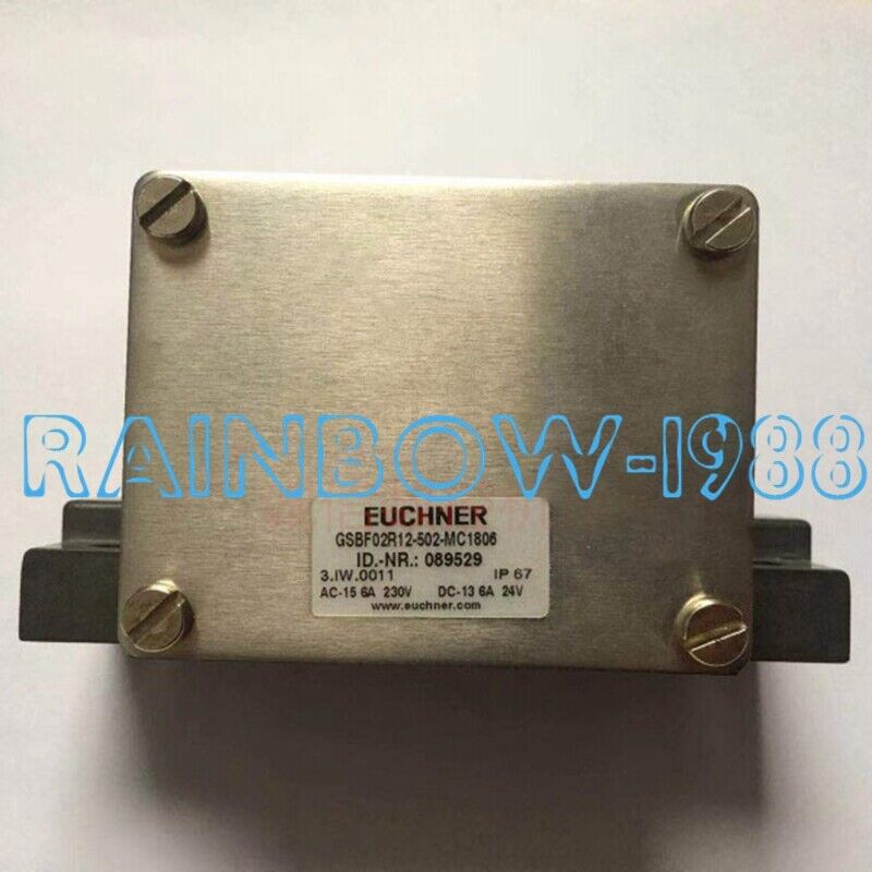 new GSBF02R12-502-MC1806 089529 Travel Switch Limit Switch FOR Euchner - EUCHNER
