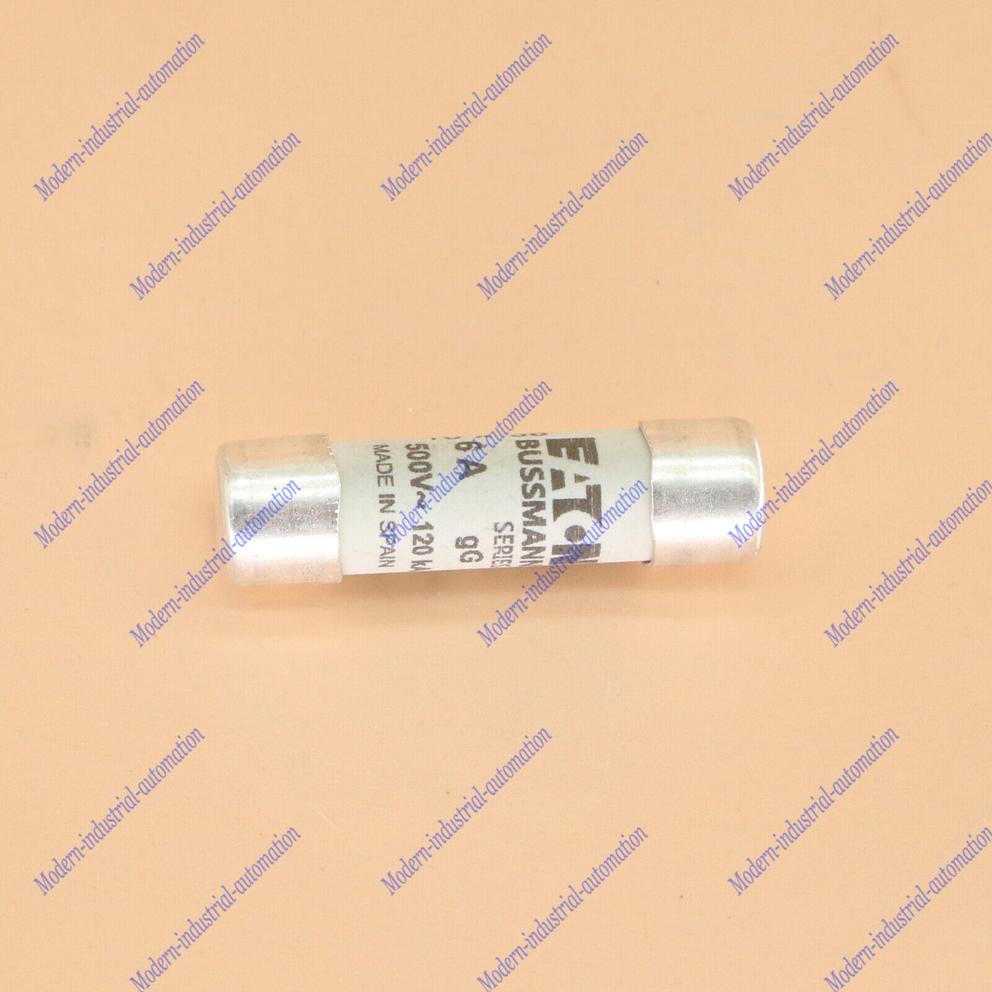 new 10pc eaton Bussmann C10G6 (6Amp) 6A 500Vac Cartridge Fuse 10x38mm - BUSSMANN
