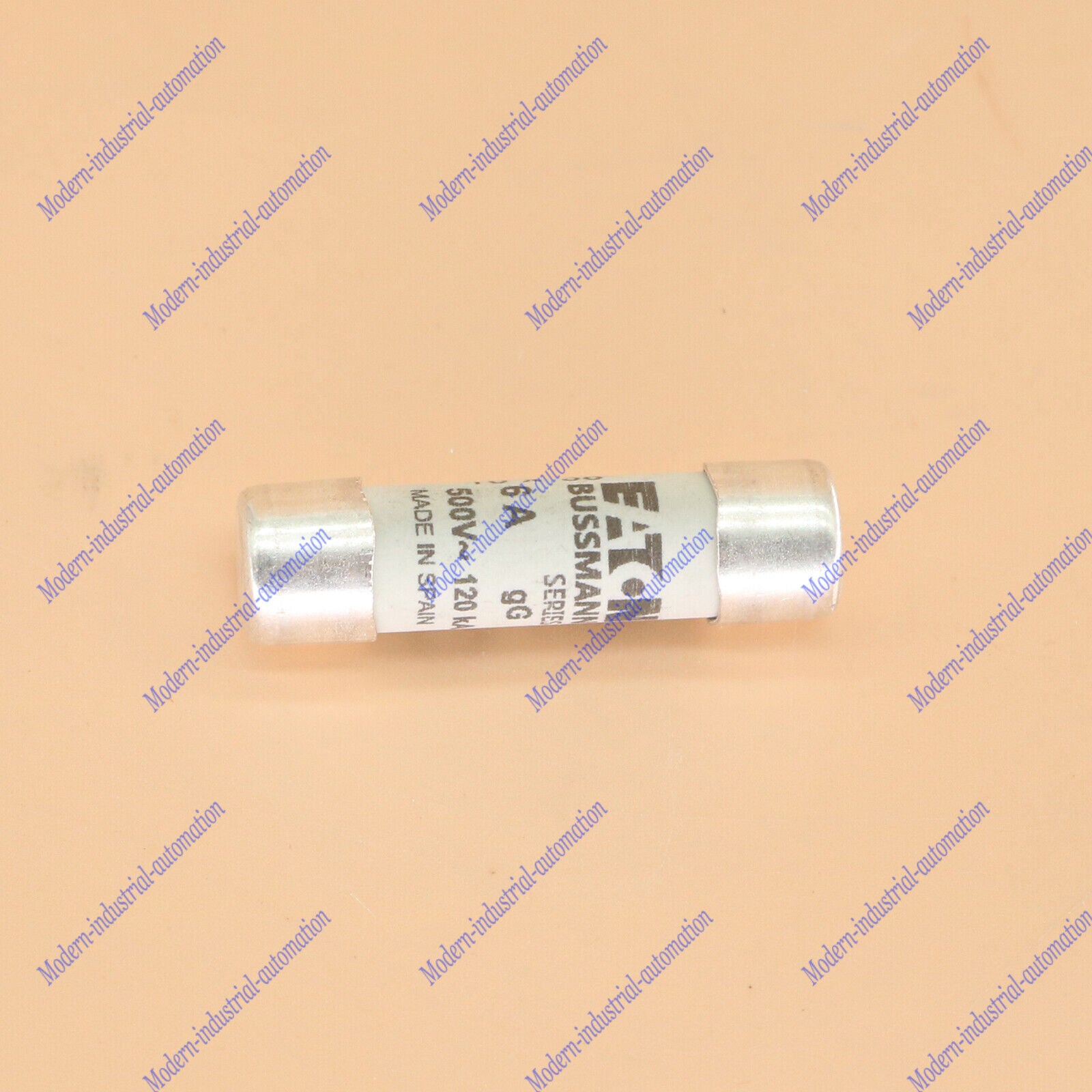new 10pc eaton Bussmann C10G6 (6Amp) 6A 500Vac Cartridge Fuse 10x38mm - BUSSMANN