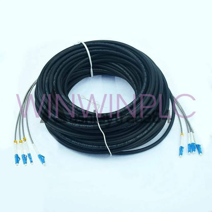 150M Field Outdoor LC-LC UPC 4 Strand 9/125Single Mode Fiber Patch Cord