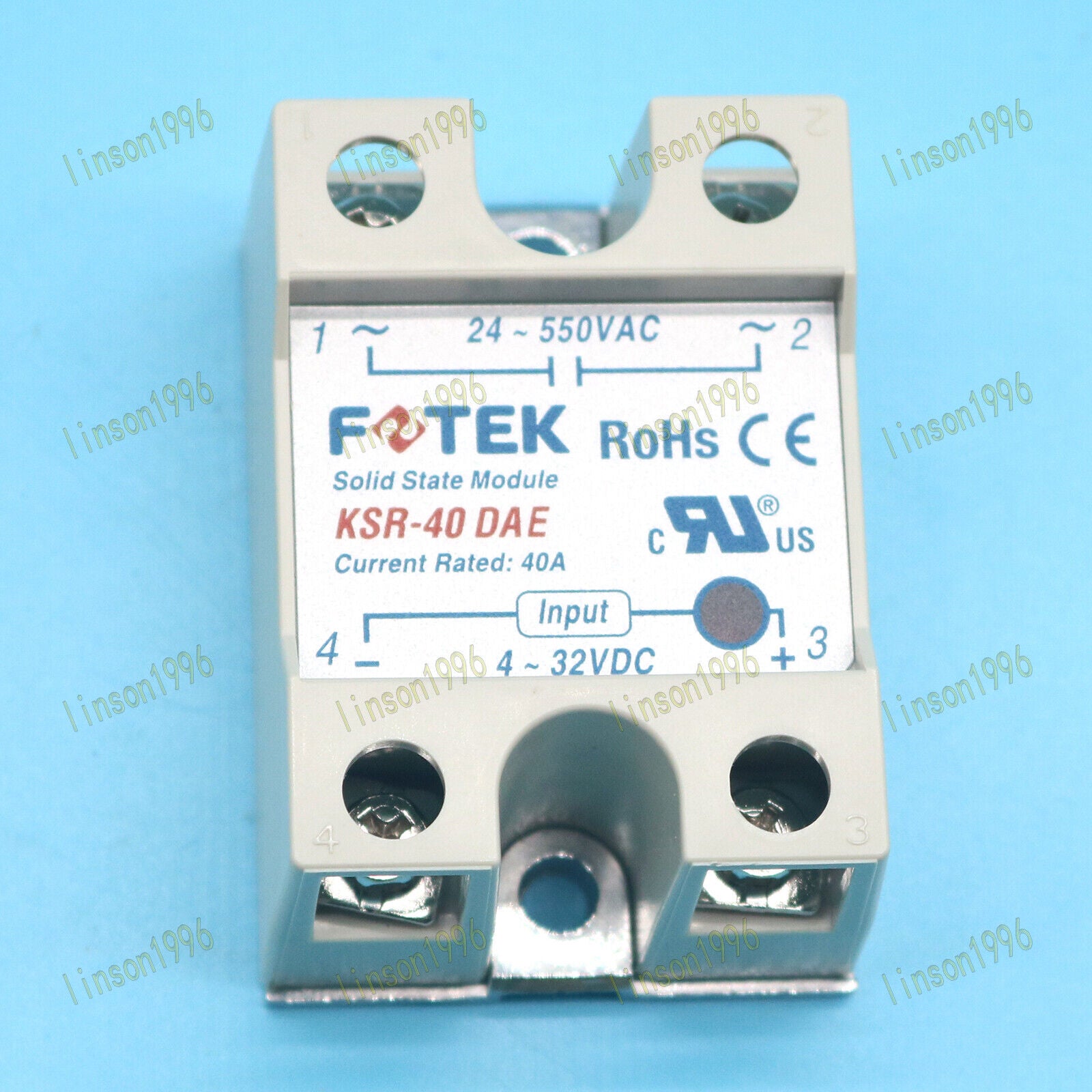 1PC FOTEK KSR-40DAE 40A Relay Stock - FOTEK