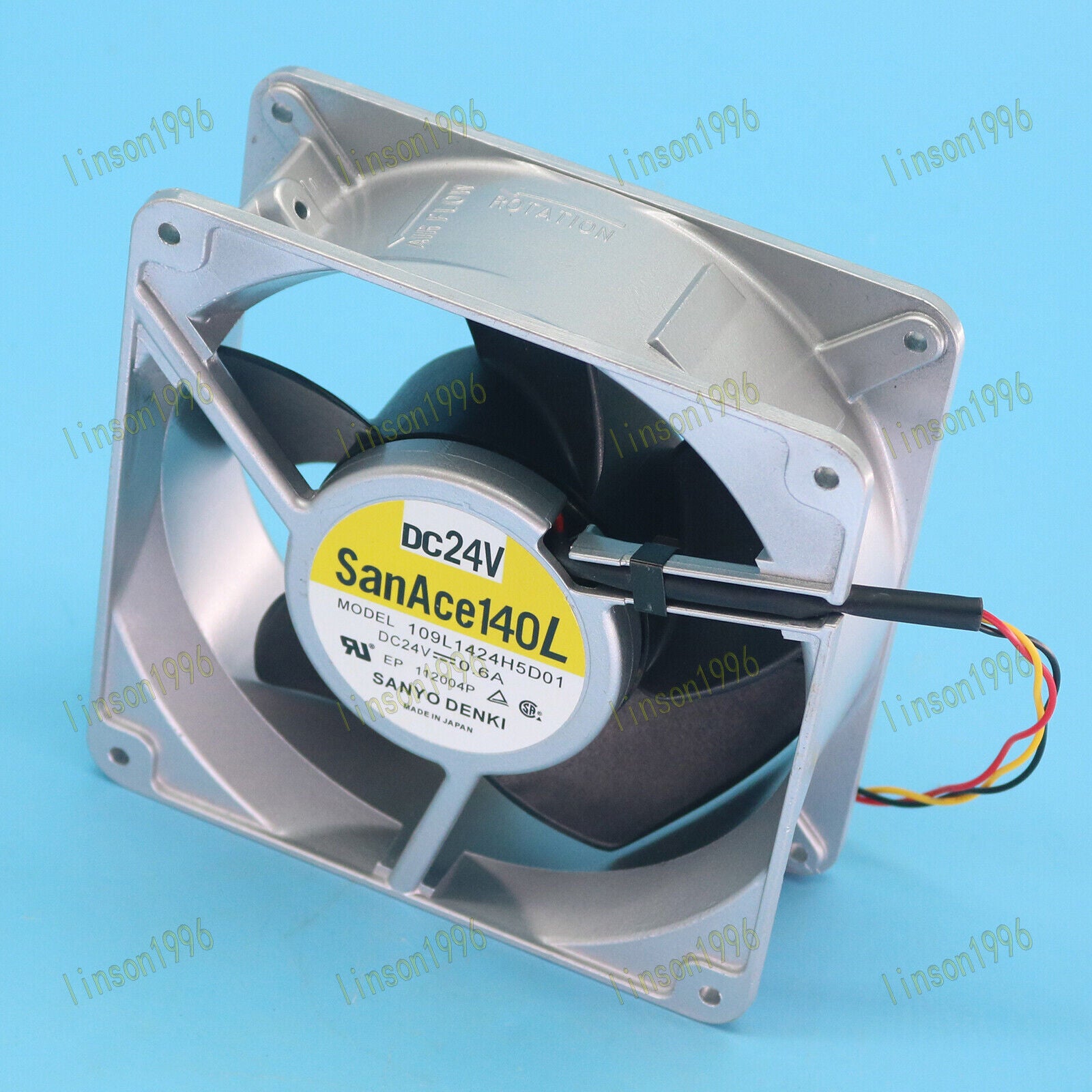 new 1PC SANYO SANACE140 109L1424H5D01 DC24V 0.6A cooling fan SANYO