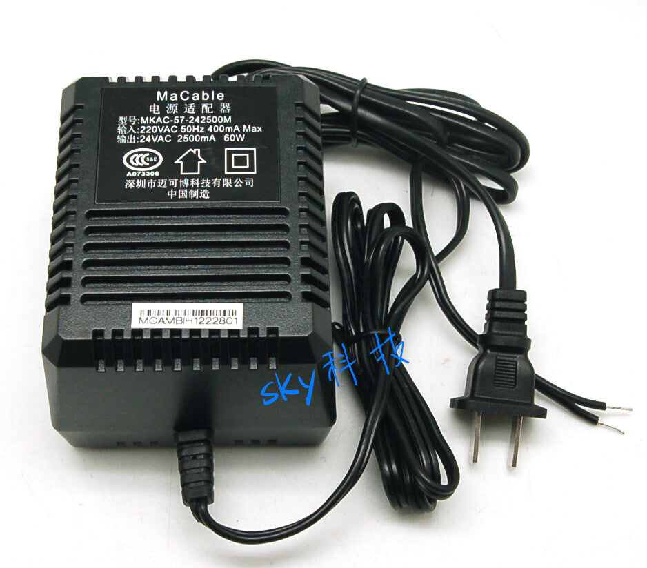 1pcs   MaCable MKAC-57-242500M 24V3A AC pan-tilt power supply