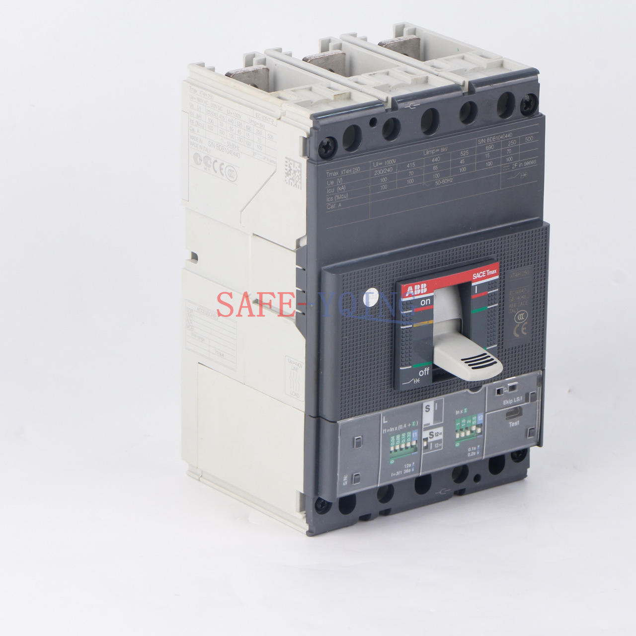 new ONE ABB SACE TMAX XT4H250 3P Electric Circuit Breaker