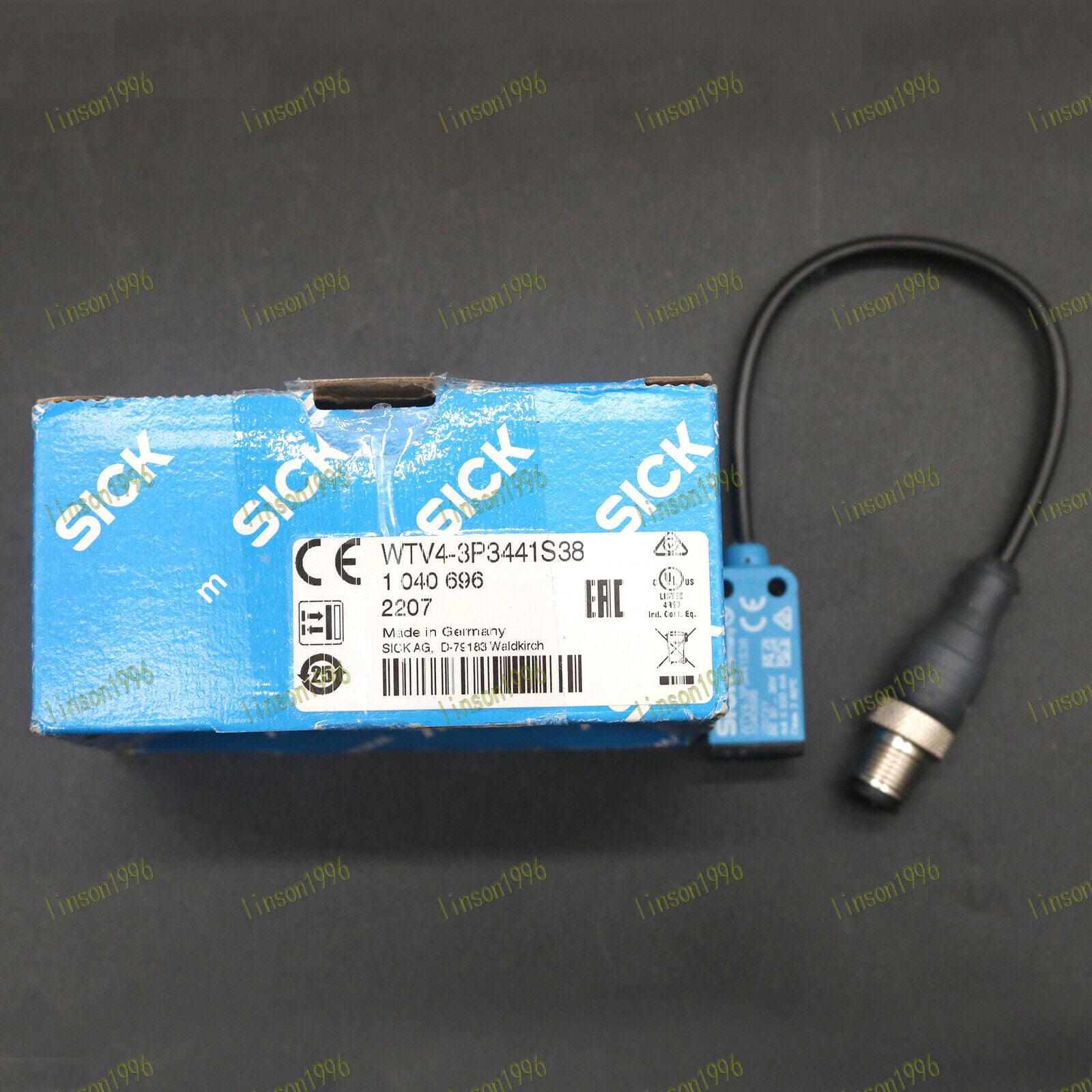 1PC SICK Photoelectric Sensor WTV4-3P3441S38 in Box Fast - SICK