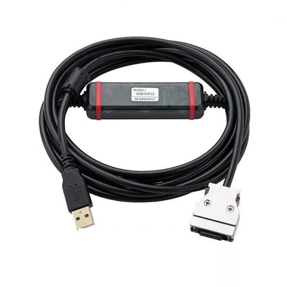 1PC USB-CIF02 PLC Programming Cable for Omron CPM1 CPM1A CPM2A CQM1 C200HS