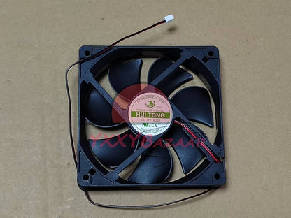 1PC HTD-120D12L Cooling Fan 12V 0.22A 2-wire Free shipping