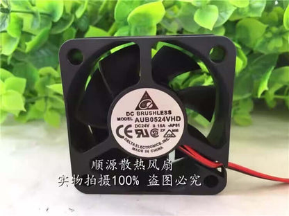 new Delta AUB0524VHD DC24V 0.15A 2-Wire Inverter Cooling Fan