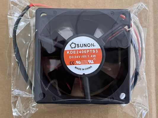 1-Piece 24V 1.4W Fan with KDE2406PTS3 Motor 2pin - SUNON