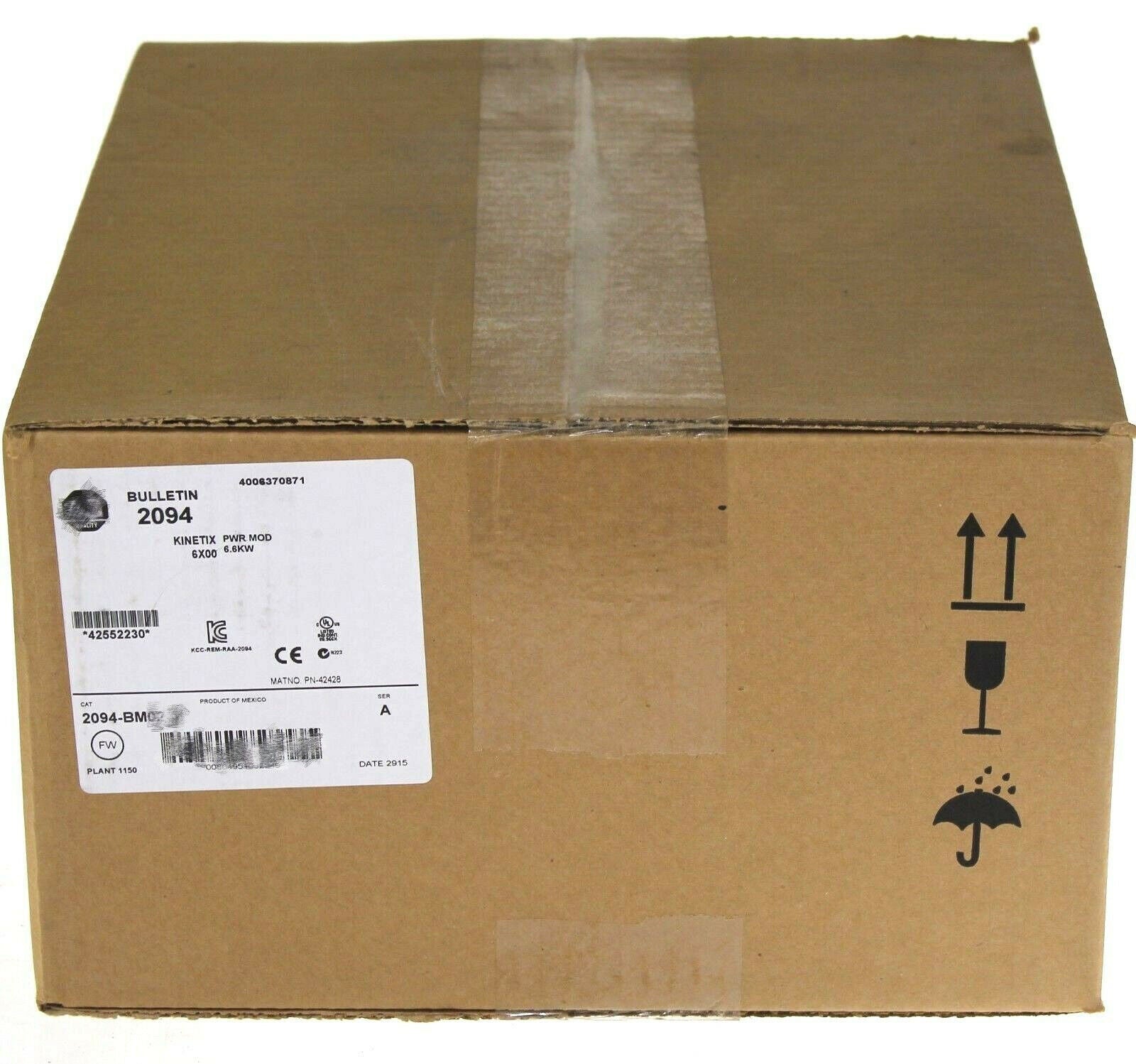 new AB Kinetix 6000 Rack 2094-AC05-M01-S - AB