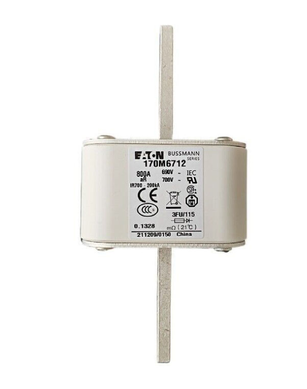 2PCS BUSSMANN 170M6712 Fuse for 690V 800A - BUSSMANN