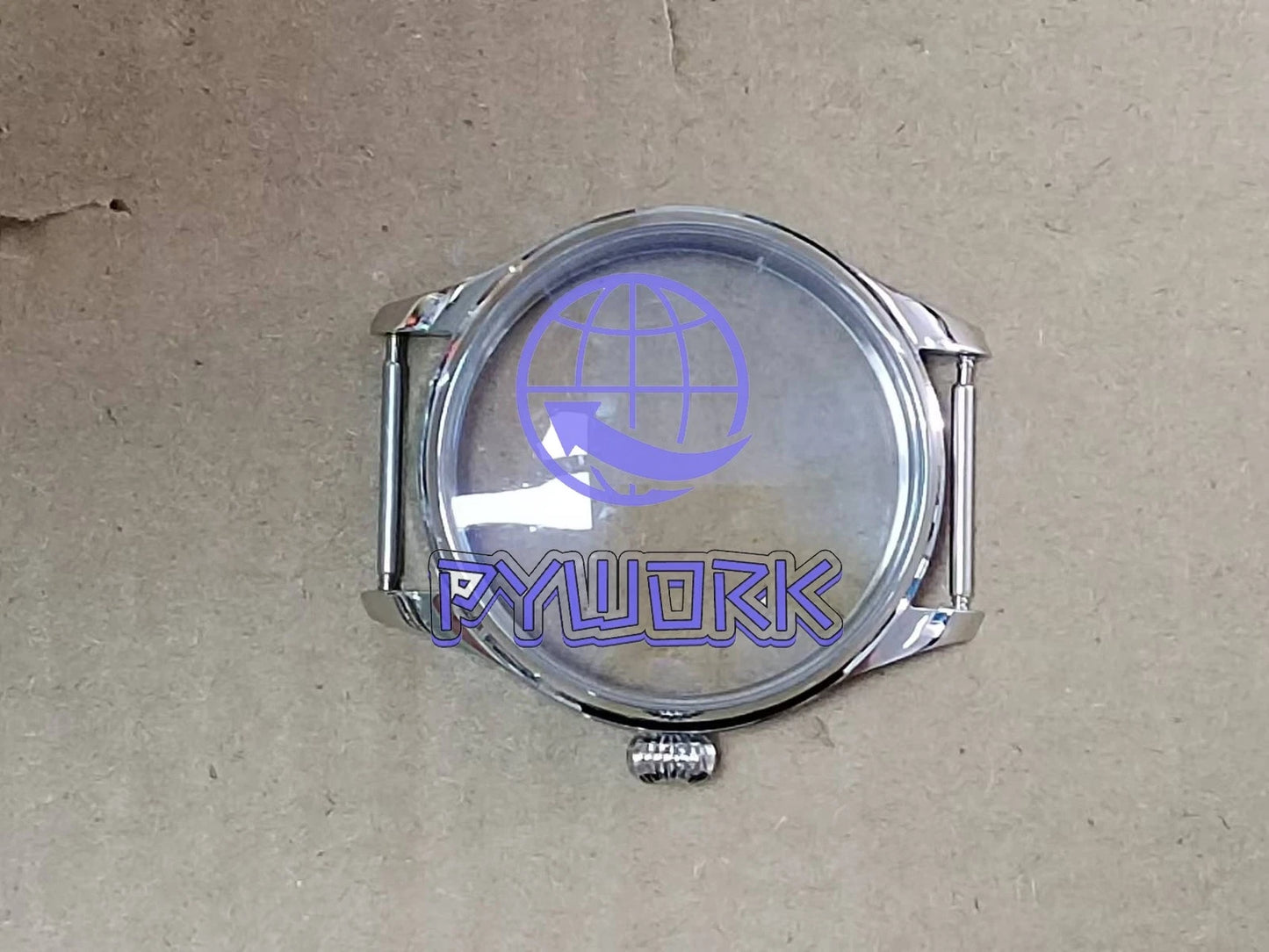 1PCS for Sapphire case 40mm 316L stainless steel for ETA6497/6498 movement
