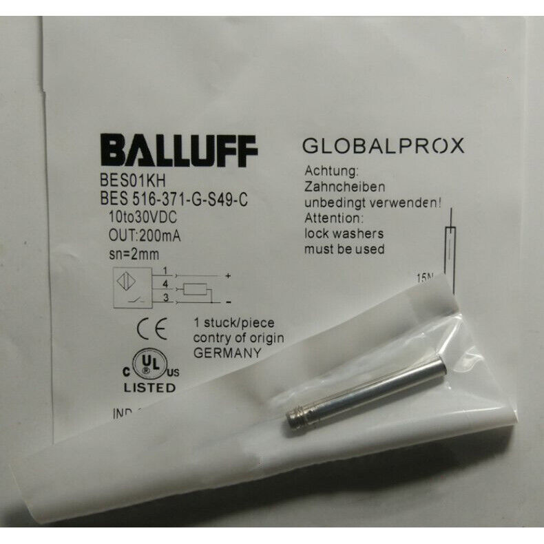 1PC Balluff BES 516-371-G-S49-C Proximity Switch Sensor Fast - BALLUFF