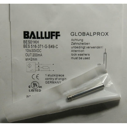 1PC Balluff BES 516-371-G-S49-C Proximity Switch Sensor Fast - BALLUFF