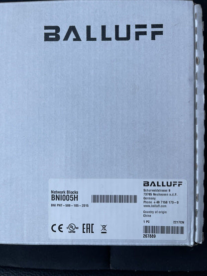 Balluff BNI005H Network Module PNT-508-105-Z015 - BALLUFF