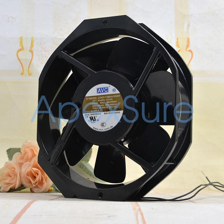 1pcs AVC D3KB1738BAH3WAW 17CM 115V 17238 metal inverter fan