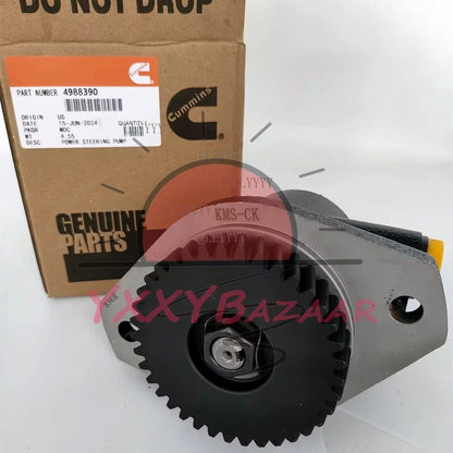 Power Steering Pump OE 4988390 Fits for Cummins 4BT 3.9L 6BT 5.9L 6CT/6CTA 8.3L~