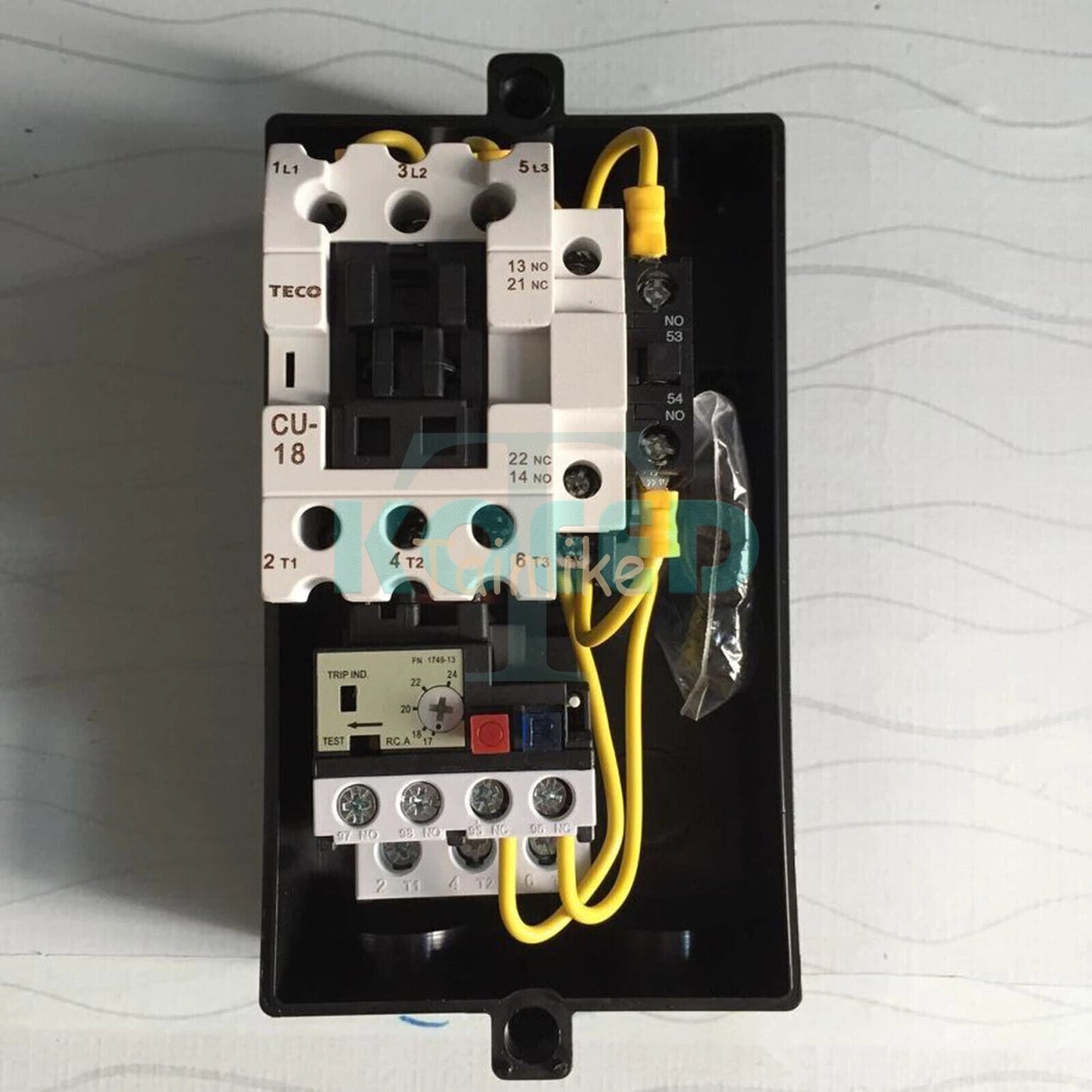 1PCS TECO HUPB-18K 380V 17-24A 3Phase Control Motor Magnetic Starter