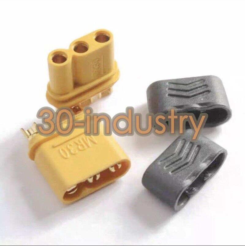 100 Pairs NEW FOR MR30 MR30-M/F Connector Female & Male Plug