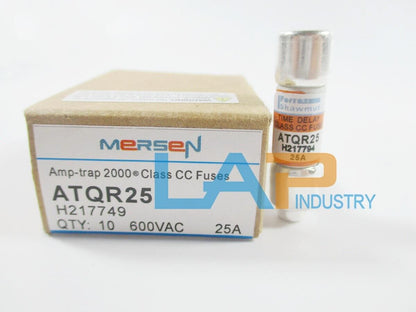 10Pcs/Box Ferraz Shawmut ATQR25 25A 600VAC Fuses - FERRAZ SHAWMUT
