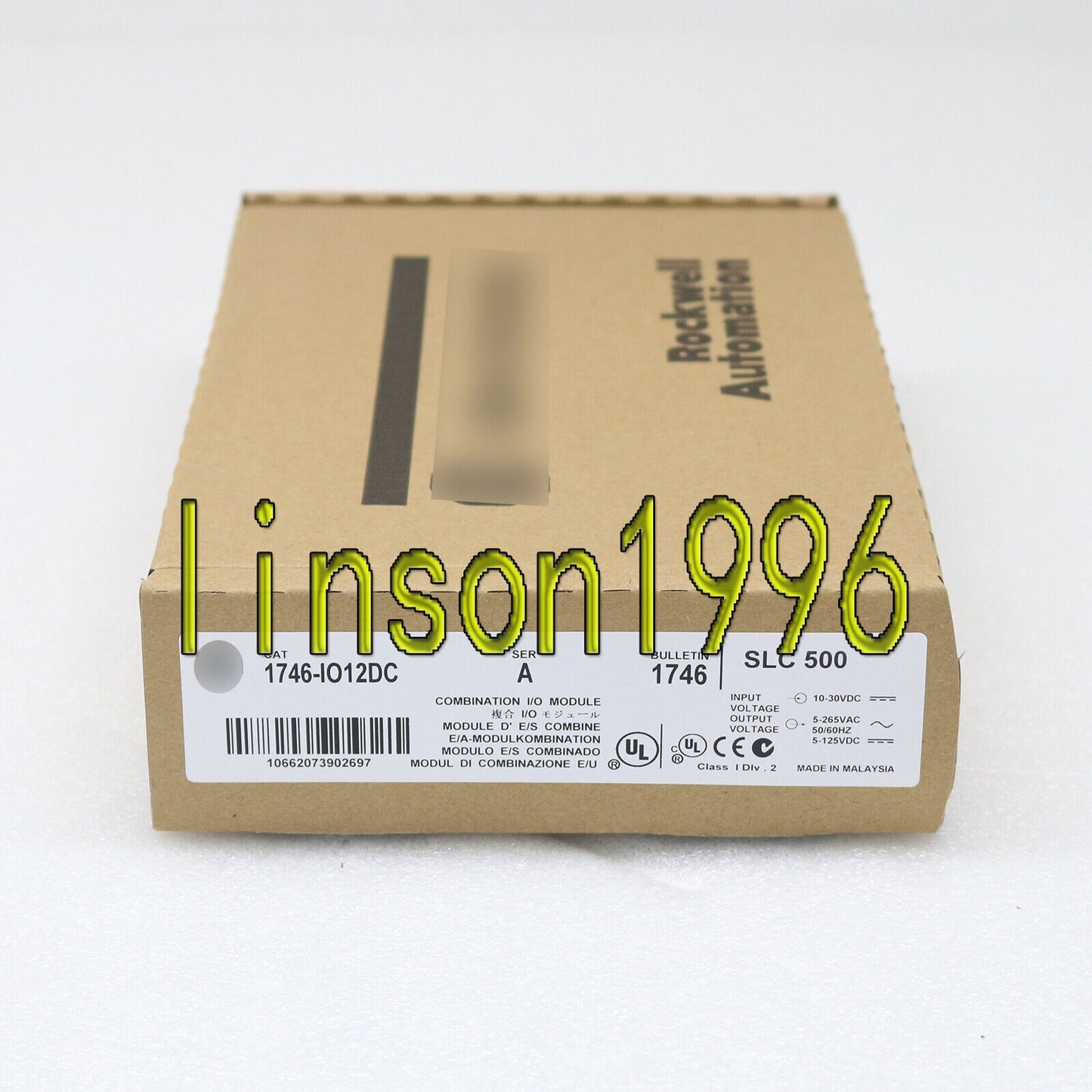 New One 1746I012DC SLC500 Combination Module SHIP - ONE