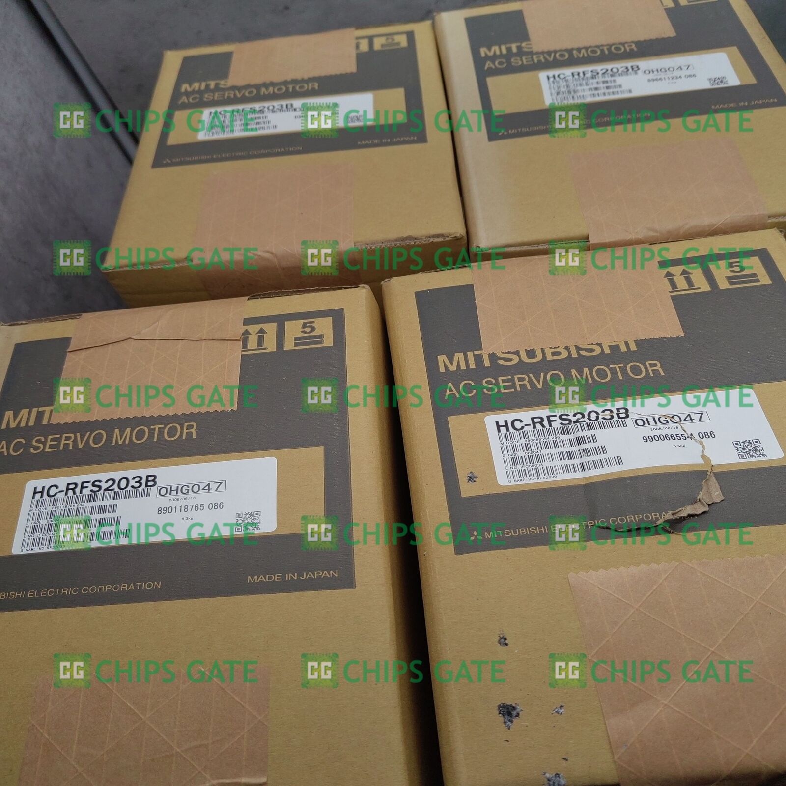 Mitsubishi HC-RFS203 AC Servo Motor Fast Ship - MITSUBISHI