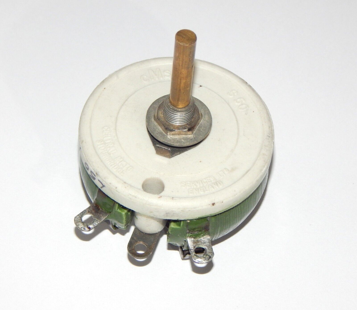 CMs Wirewound Rheostat Potentiometer Variable 220 Ohm - NEW SERVICES LTD