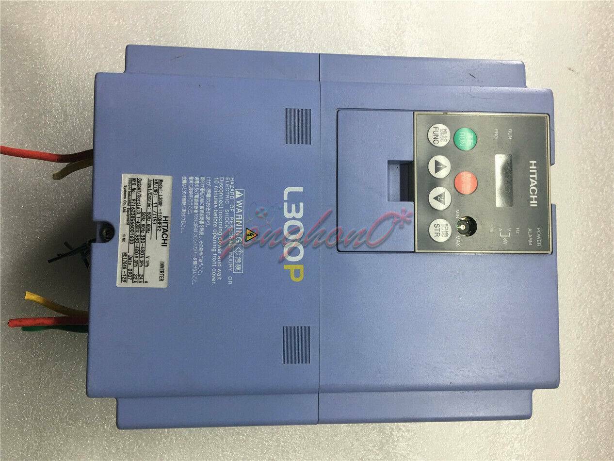 used 1pcs Hitachi inverter L300P-110HFE2 11KW 380V