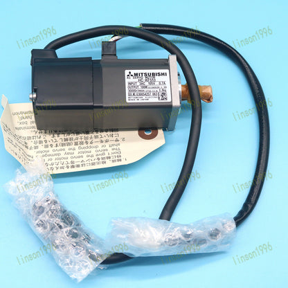 used ONE Mitsubishi AC Servo Motor HC-KFS13 100W Tested - MITSUBISHI
