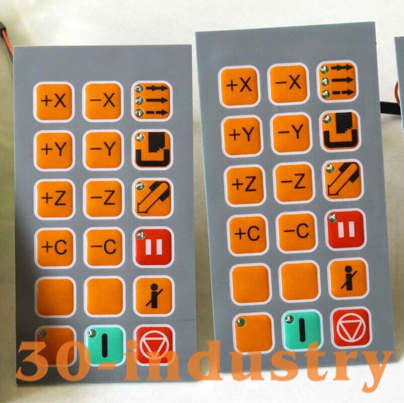 Membrane Keypad for Charmilles EDM SF SE Hand Control Box - CHARMILLES