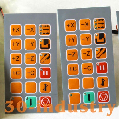 Membrane Keypad for Charmilles EDM SF SE Hand Control Box - CHARMILLES