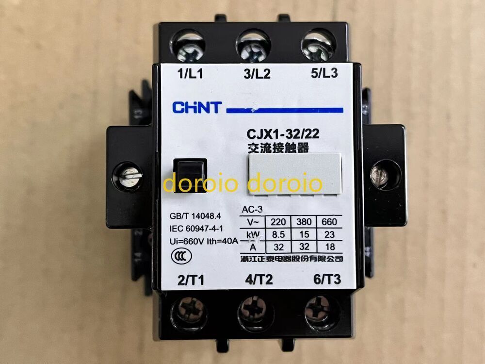 1PC  FOR Chint Contactor CJX1-32/22 24V 110V