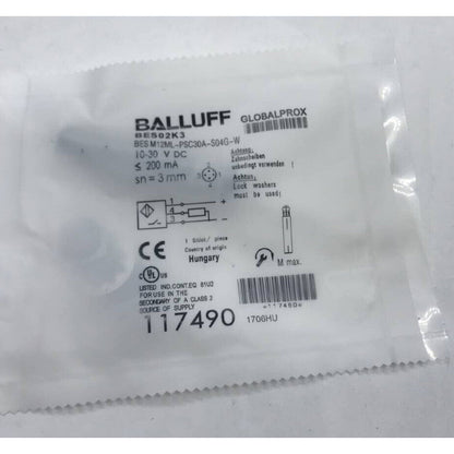 1PC BALLUFF BES M12ML-PSC30A-S04G-W Proximity Sensor - BALLUFF